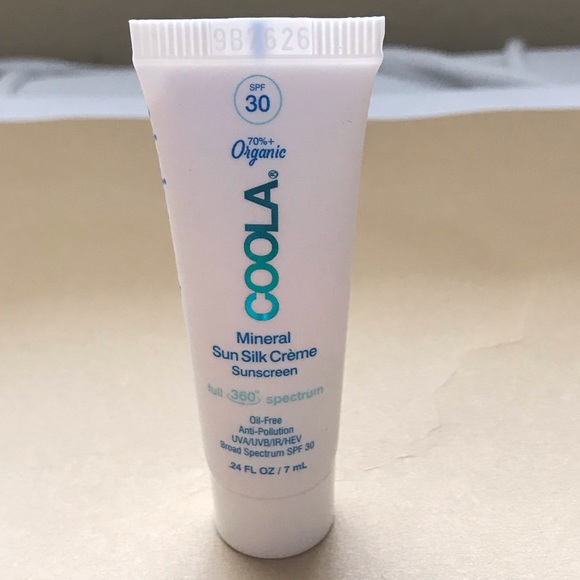 coola mineral silk sunscreen